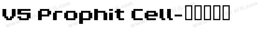 V5 Prophit Cell字体转换